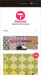 Mobile Screenshot of decorze.com